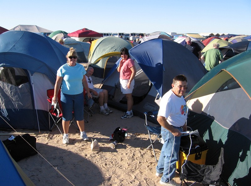 Mexico tent living